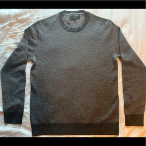 Gray Banana Republic Sz M Italian Merino Sweater